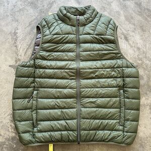 Size XL - Hawke & Co Puffer Vest Olive Green Brown Mens Performance Sport USED 4